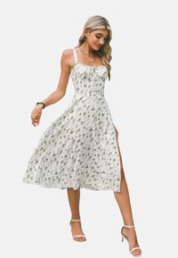 Cupshe MIDI MILKMAID - Robe de jour - white