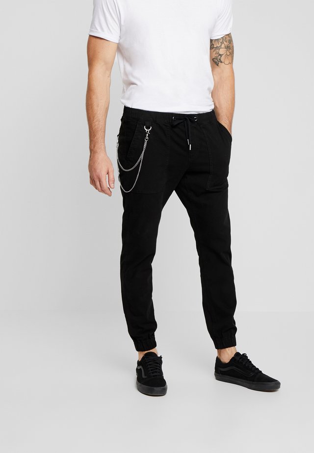 TOBY PANTS - Trousers - black
