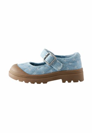 REGULAR FIT - CHUNKY MARY JANE  - Ballerinaskor med remmar - denim floral