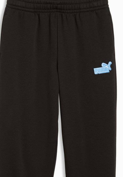 PUMA ESSENTIALS LOGO LAB RELAXED JOGGINGHOSE - Tracksuit bottoms - black — foto 6