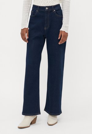 ONLJUICY - Wide Leg - dark blue denim