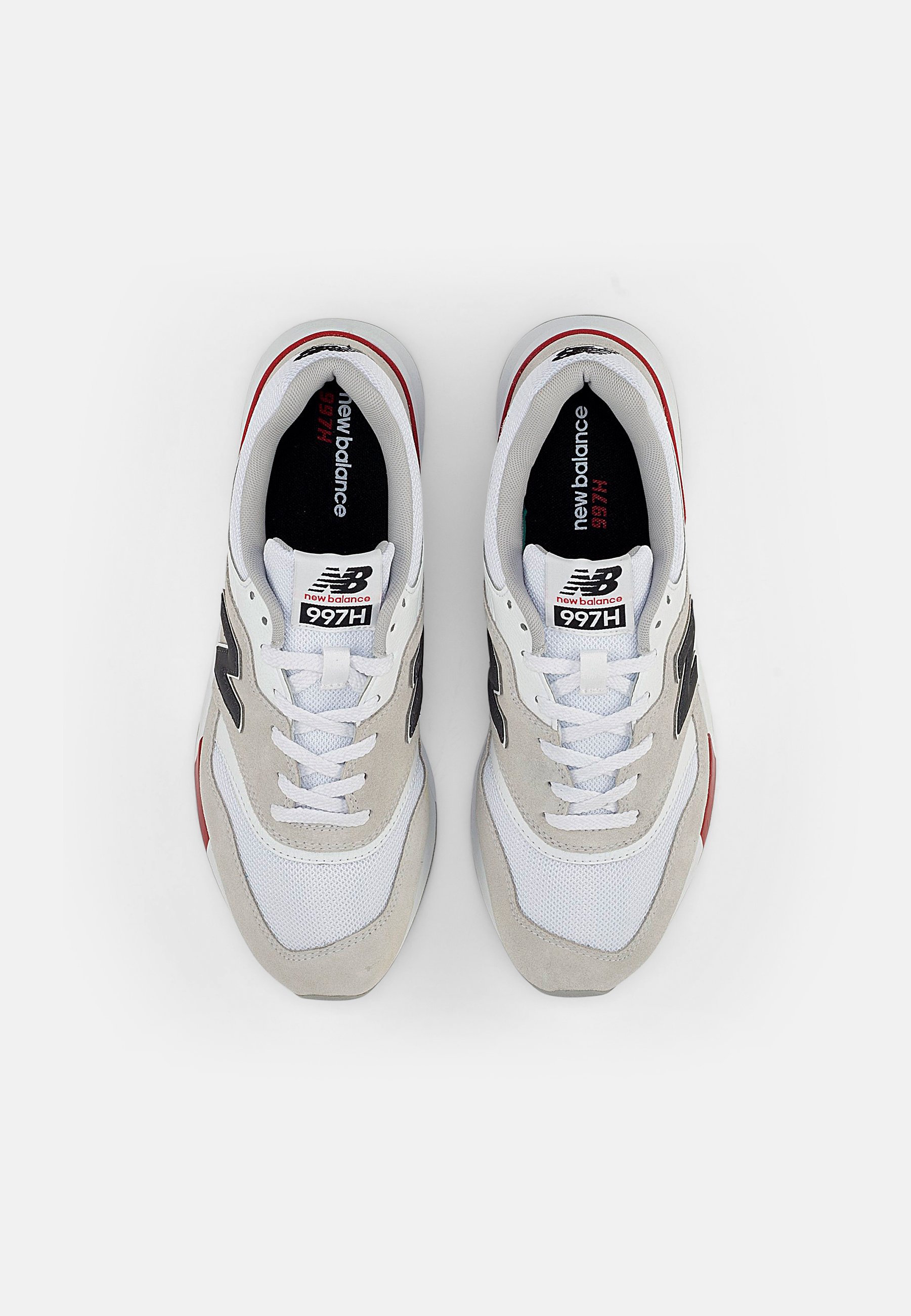 New Balance 997 - Sportbačiai - white/red/balta - Zalando.lt