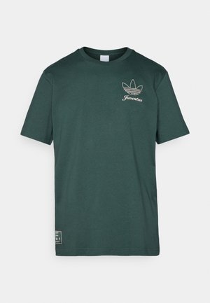 adidas Originals JUVENTUS TURIN ICON GRAPHIC TEE - Equipación de clubes - shadow green