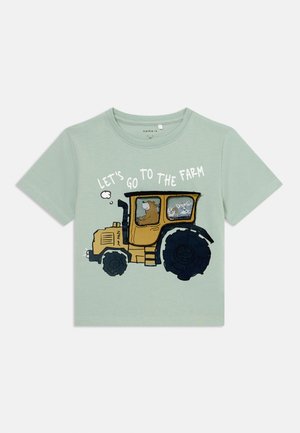 Name it NMMLOU - Tricou cu imprimeu - jadeite