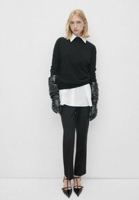 Mango Pulover - black