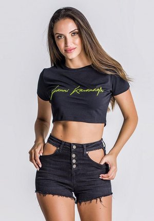 Camiseta estampada - black