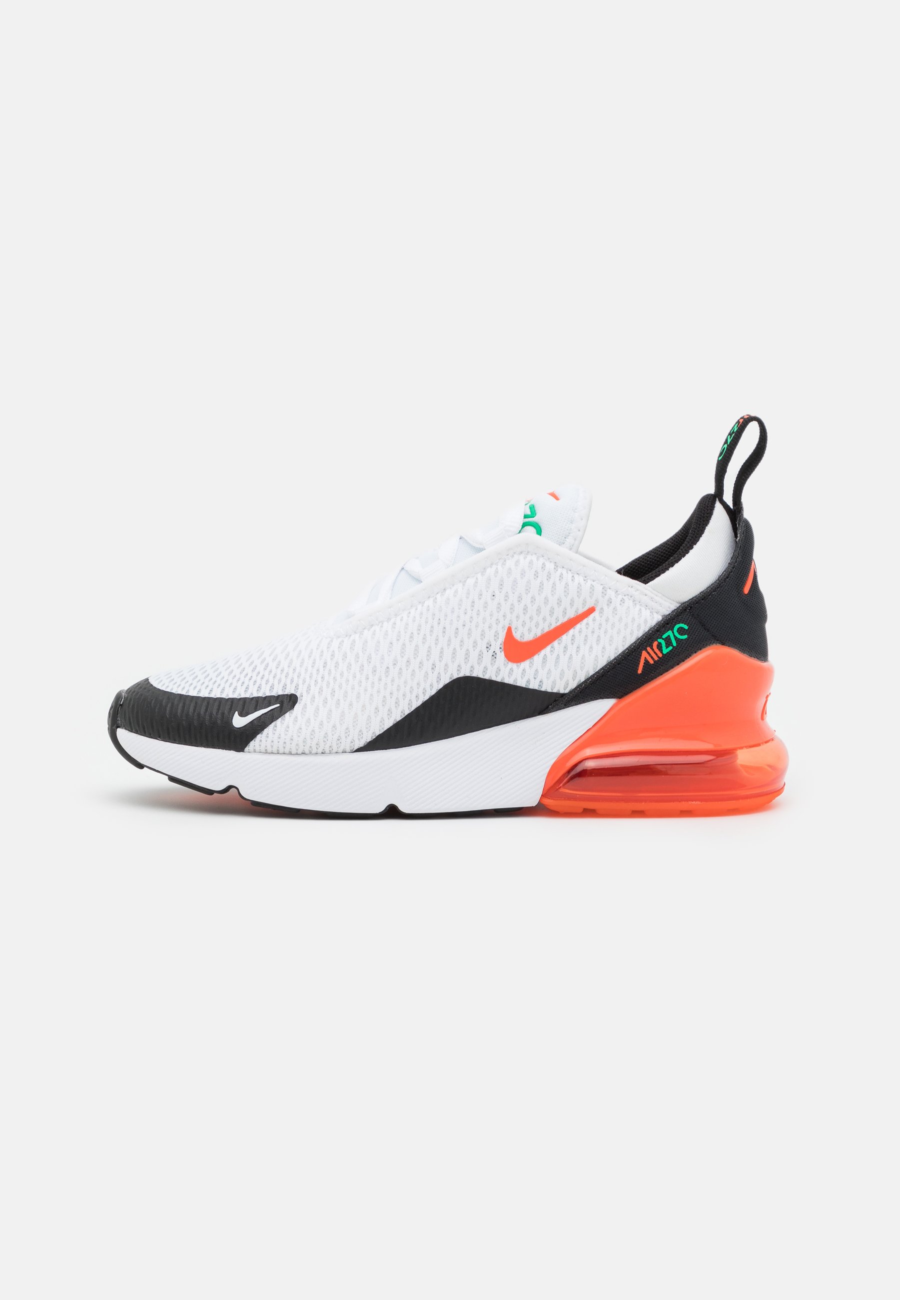 Nike Sportswear AIR MAX 270 UNISEX - Trainers - white/turf orange/stadium  green/black/white - Zalando