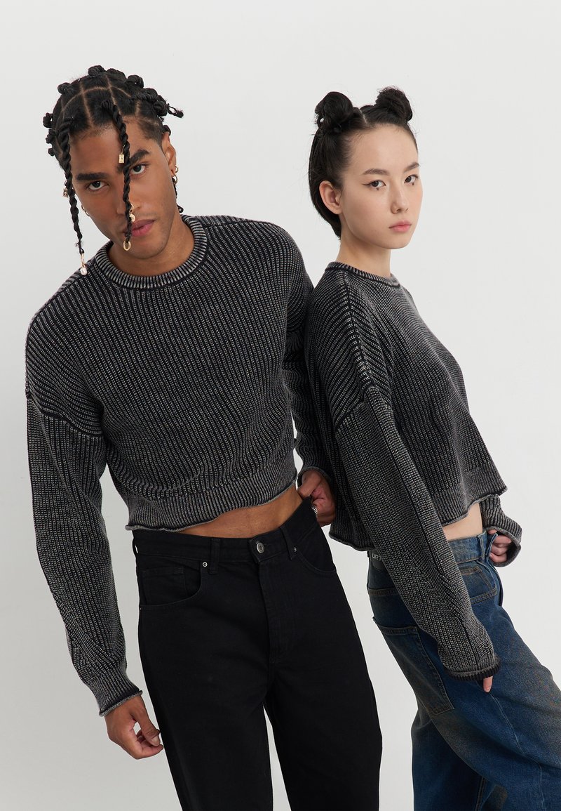 YOURTURN Strickpullover - dark grey