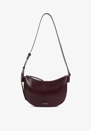 nat & nin, NAT & NIN CROSS BODY BAG LUNE - Cross body bag - dark purple