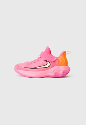 GIANNIS IMMORTALITY 4 UNISEX - Basketbalové boty - hyper pink/citron tint/pinksicle/total orange