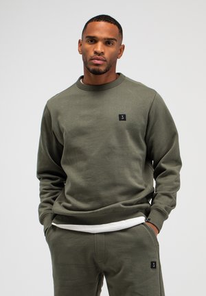 ARMY CREW - Sweater - dk. granite green