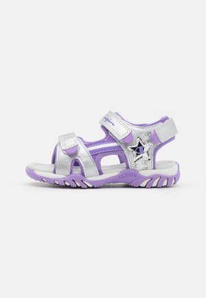 DEVON UNISEX - Walking sandals - silver/lilac