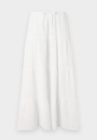 GAUZE TIERED  - Jupe longue - new off white