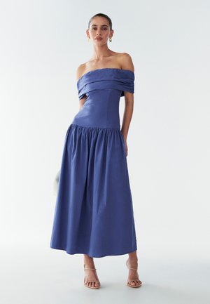 STEPH - Maxi šaty - steel blue