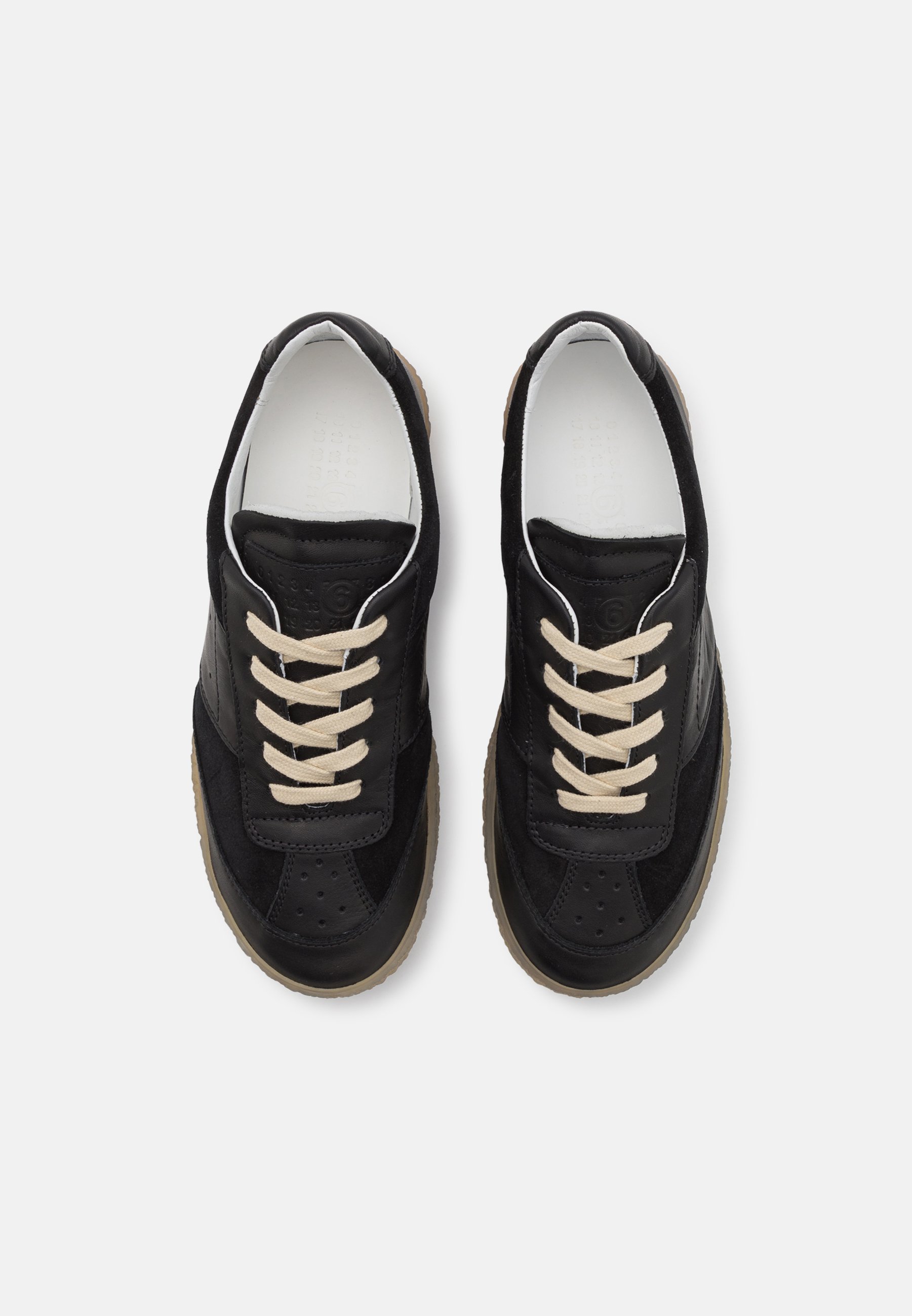 MM6 Maison Margiela Sneakers low - black/negru - Zalando.ro