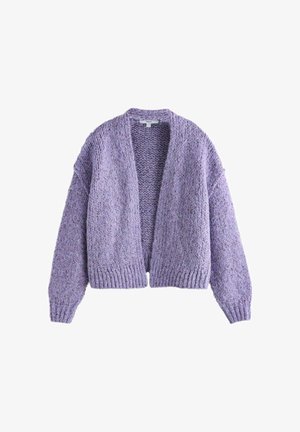 Next, PETITE FIT - SOFT TOUCH CHUNKY KNIT OPEN CARDIGAN - Adīta jaka - purple neppy