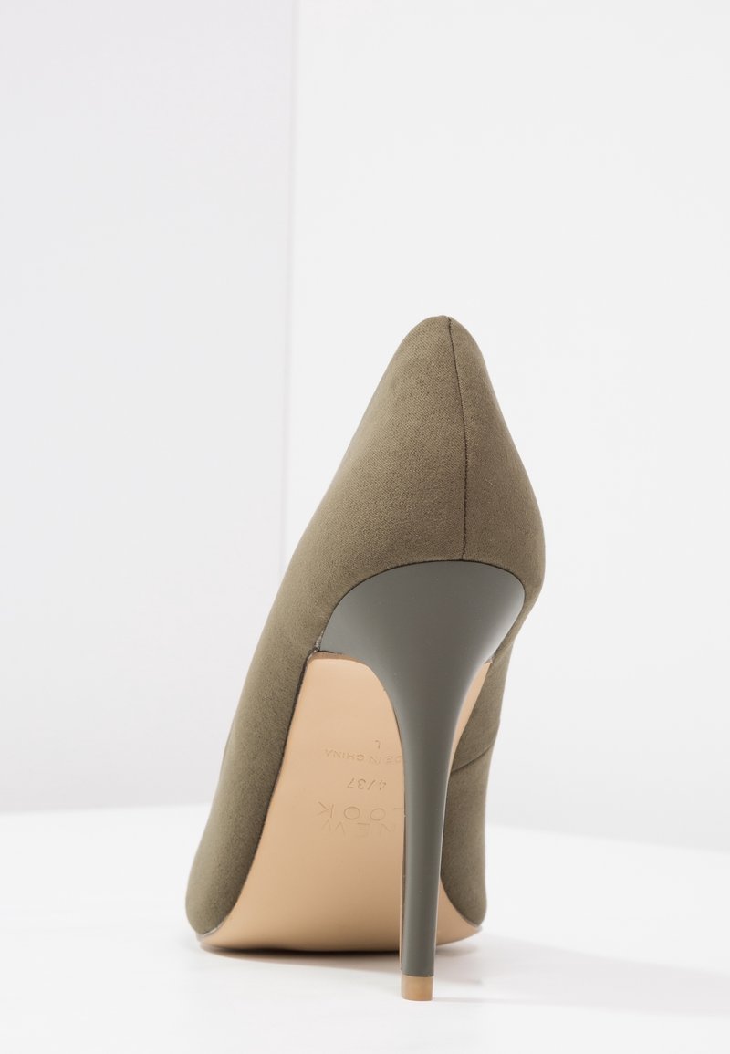 Sandales Talon Aiguille Bebo - Vert Daim - Pointure UK 6 - Talon Haut (7.6-10 Cm) - Occasion En Excellent état