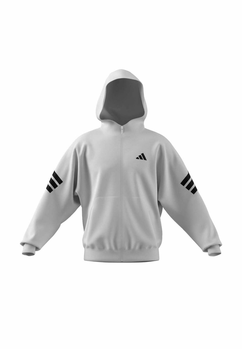 adidas Sportswear Felpa con zip weiss/bianco