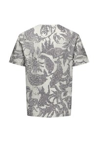 Only & Sons 2ER-PACK RUNDHALS KURZARM - Print T-shirt - weiß grün