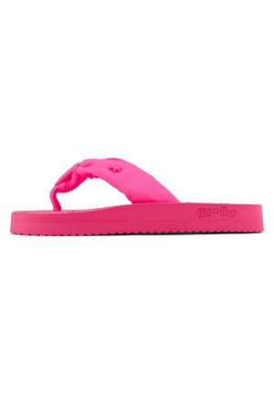 COMFY FLOWER - Zehentrenner - neon pink
