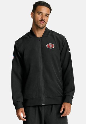 SAN FRANCISCO 49ERS NFL SIDELINE BOMBER - Trainingsjacke - black