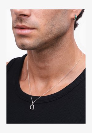 HORSE SHOE PENDANT UNISEX - Grandinėlė - silver-colored