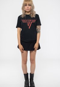 Paradiso Clothing VAN HALEN CLASSIC BAND LOGO BOYFRIEND FIT - Print T-shirt - black