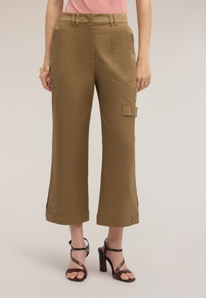 Motivi, PANTALONI CARGO - Stoffhose - marrone