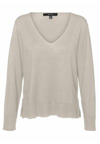 SILJE V-NECK NOOS - Pulover - moonbeam