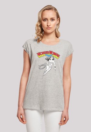 DC COMICS  WOMAN LASSO - Print T-shirt - heather grey