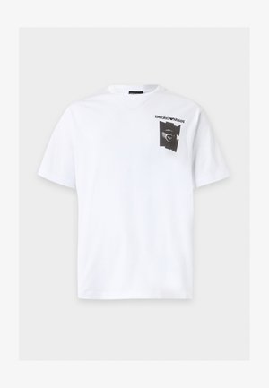 Emporio Armani, T-shirt print - white