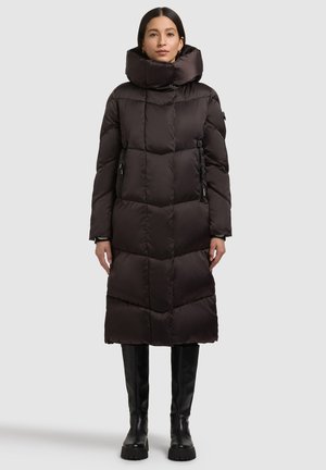 MANELIA2 - Wintermantel - moody plum