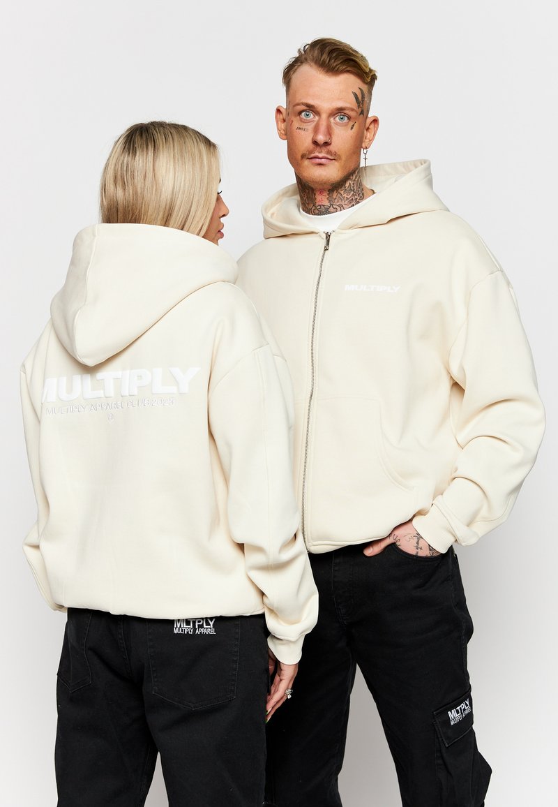 Multiply Apparel Felpa con zip - turtle dove w