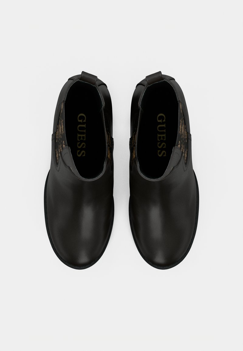 Guess NEALLE Botines con plataforma dark brown/marrón oscuro