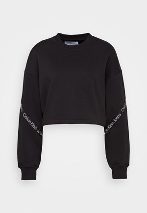 Calvin Klein Jeans LOGO TAPE - Sudadera - ck black