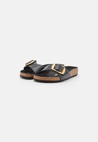 Birkenstock MADRID BB LENA HIGH SHINE BLACK HEXN - REGULAR - Sandálias - black