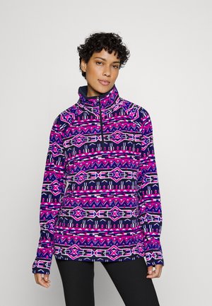 GLACIAL 1/2 ZIP - Felpa in pile - dark sapphire
