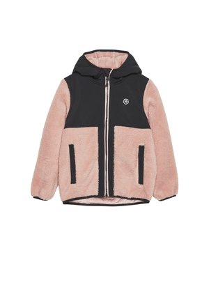 Hummel LATLAS ZIP - Fleecejacke - rose brown/pink meliert