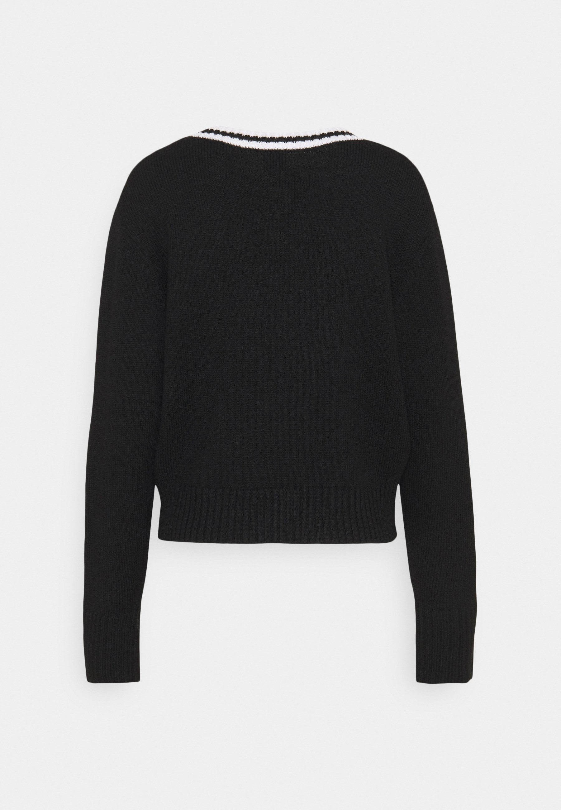 Pinko COLLIO MAGLIA RASATO DI LANA RICAMATO - Maglione - black/nero -  Zalando.it