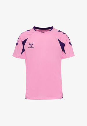 Hummel, HMLCORE 2.0 JERSEY S/S - T-shirt imprimé - cotton candy acai