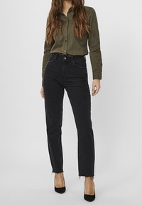 Vero Moda Džíny Slim Fit - black denim