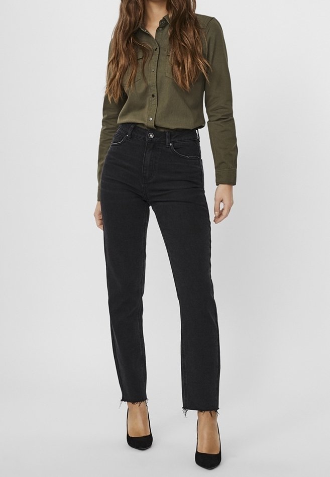 Vero Moda Džíny Slim Fit - black denim