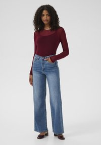 Kaffe CHAI - T-shirt à manches longues - windsor wine