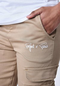 Project X Paris JOGG À POCHES MULTIPLES - Cargobroek - beige