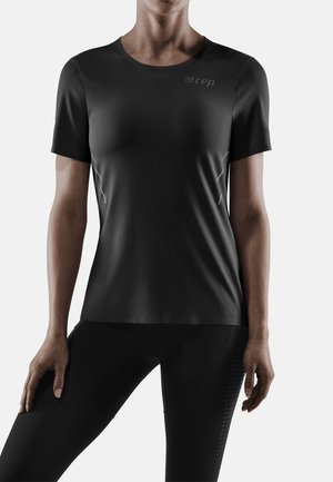 CEP SHORT SLEEVE SHIRT RUNNING WOMEN - T-Shirt print - black