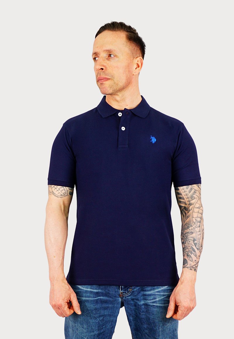 U.S. Polo Assn. SHORTSLEEVE BASIC  - Polotričko - dunkelblau