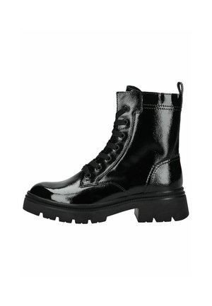 Bottines à plateau - schwarz