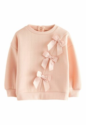 REGULAR FIT - BOW DETAIL  - Sportinis megztinis - pink