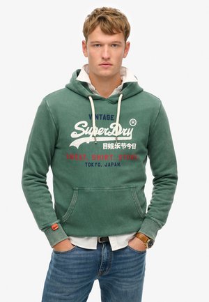 VINTAGE LOGO CALI - Hoodie - international pine