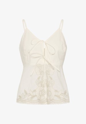 Part Two, BELLISIAPW - Topp - whisper white w french oak emb